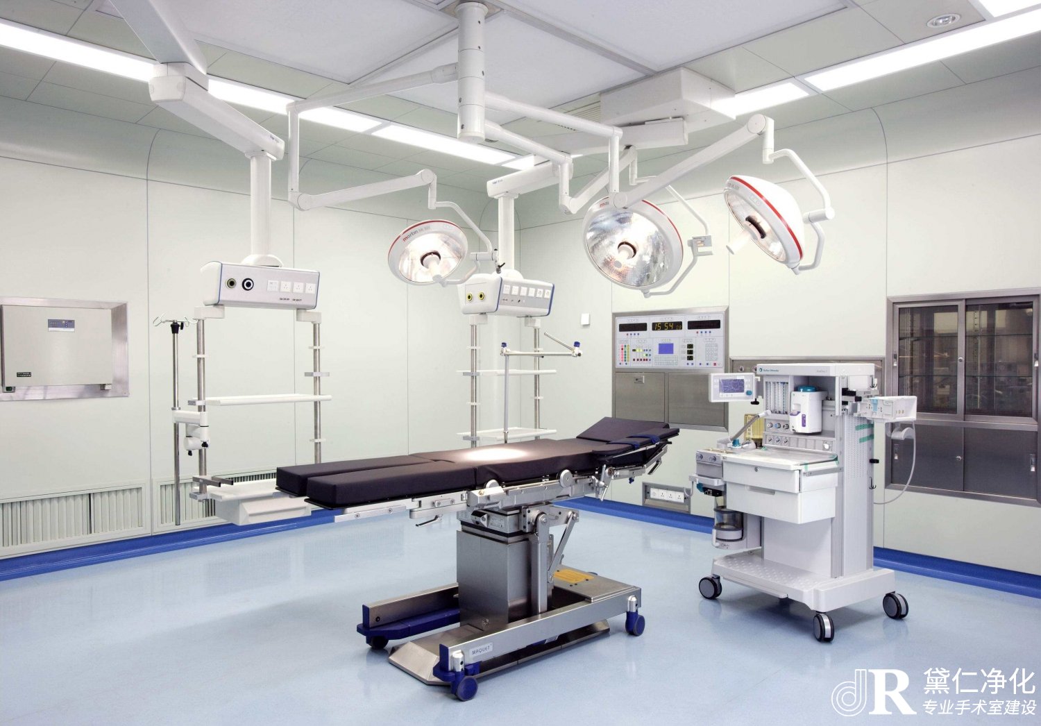 ICU手术室的使用材料和结构组成